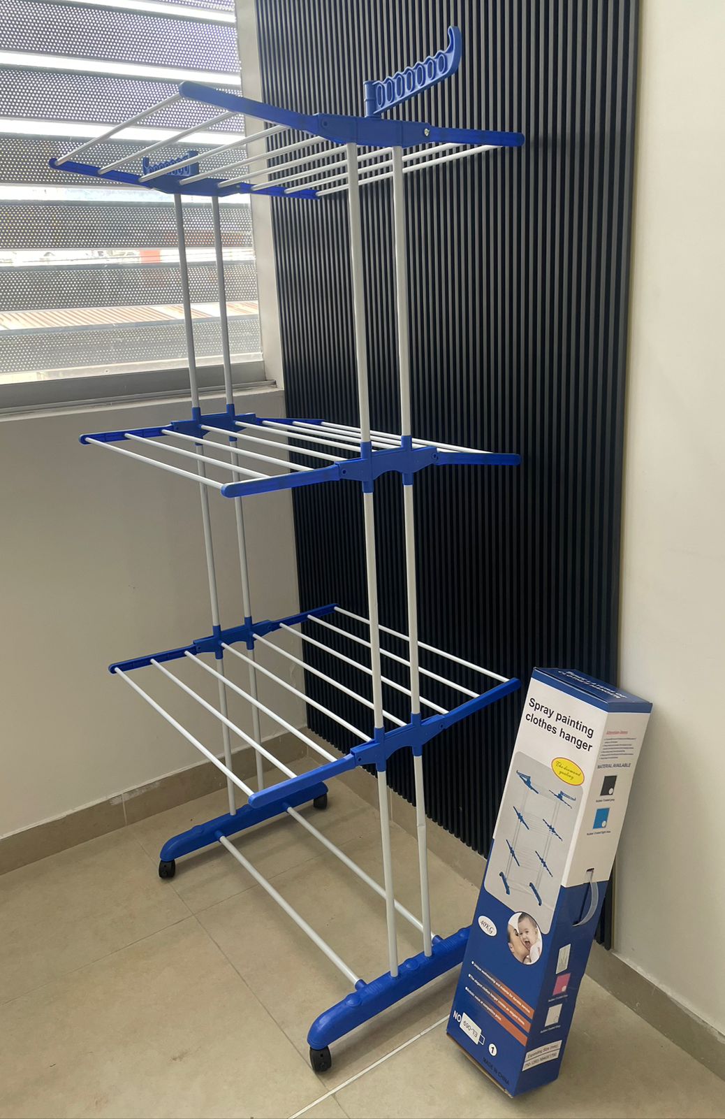 Miniatura 5 de Tendedero Ropa Perchero Plegable Colgado